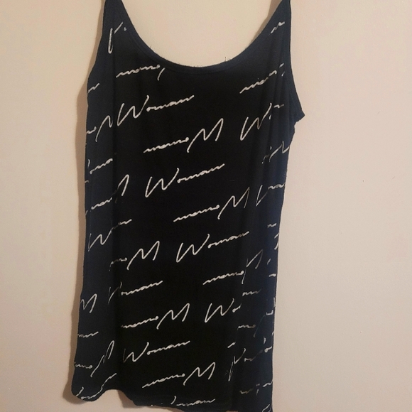 Boohoo Black Tank Top Medium - Picture 1 of 1